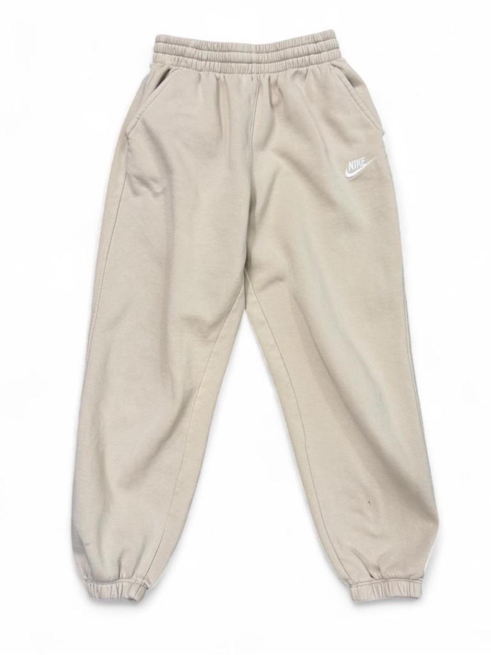 Nike Sportswear Cream Club Fleece Joggers / Sweatpants - Size Medium